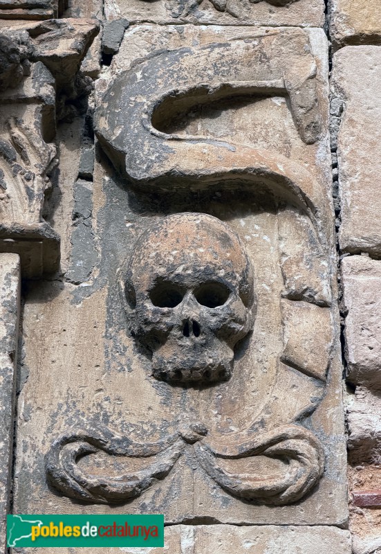 Sarroca de Lleida - Església de Santa Maria. Portada