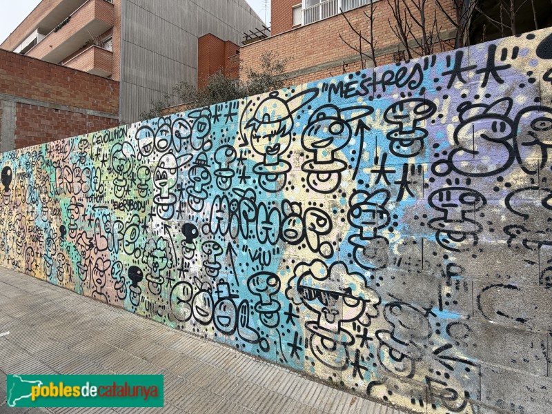 Torrefarrera - Mural <i>Chupetes</i> (El Xupet Negre, 2017)