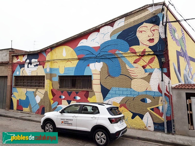 Torrefarrera - Mural <i>Trpical Caving</i> (Feleon, 2019)