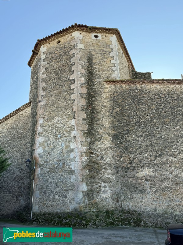 Flaçà - Església de Sant Cebrià