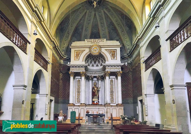 Flaçà - Església de Sant Cebrià