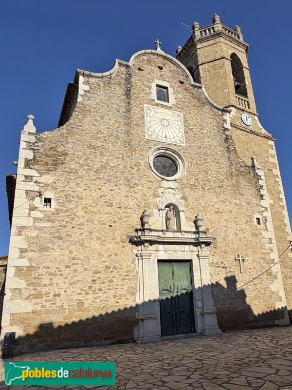 Flaçà - Església de Sant Cebrià