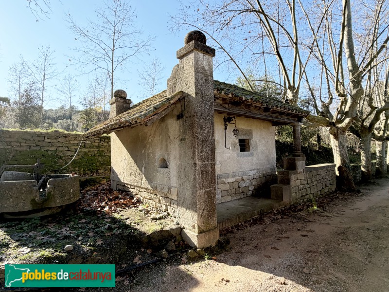 Flaçà - Can Vinyals. Caseta del guarda