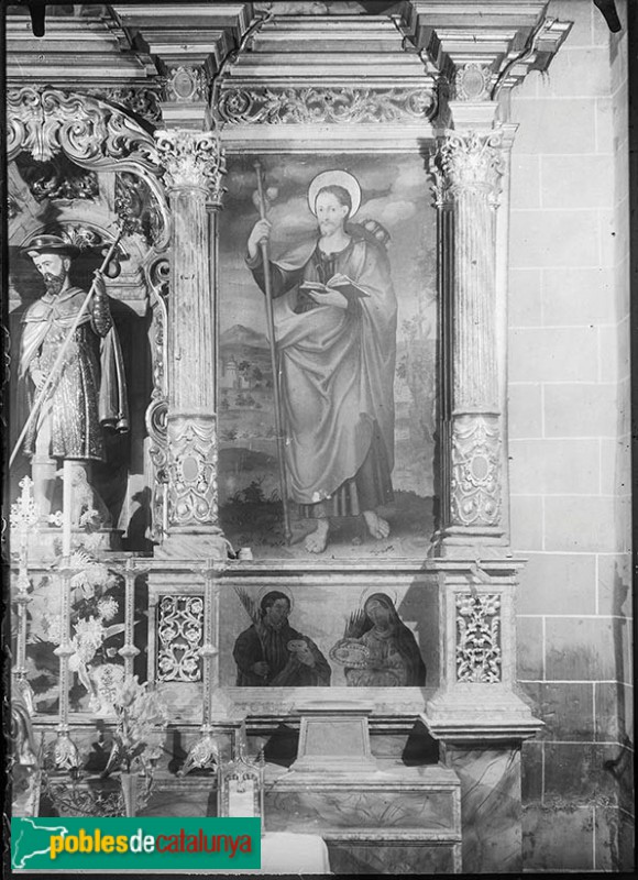 L'Hospitalet de Llobregat - Museu d'Història. Retaule de Sant Roc