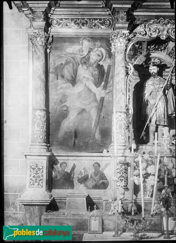 L'Hospitalet de Llobregat - Museu d'Història. Retaule de Sant Roc