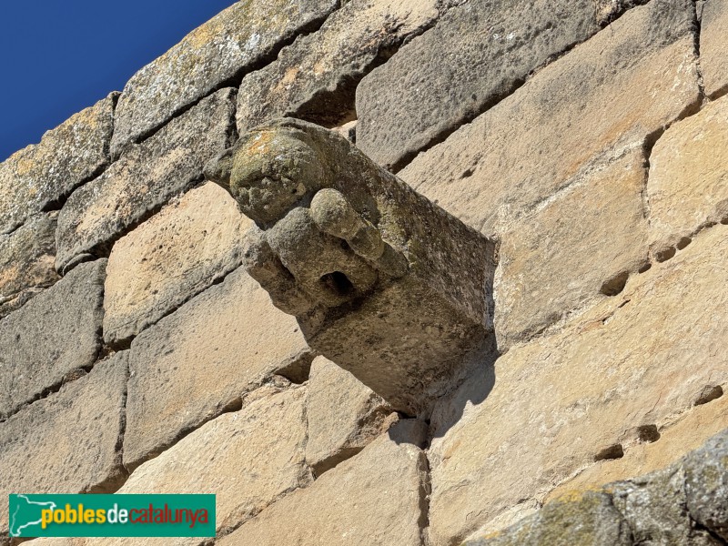 Torrebesses - Església de Sant Salvador. Gàrgola