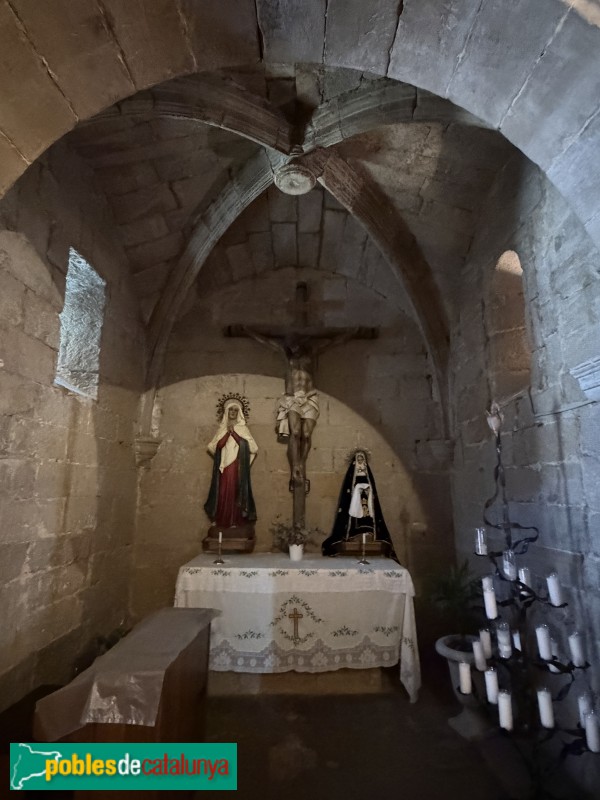 Torrebesses - Església de Sant Salvador. Capella del Calvari