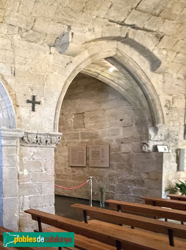 Torrebesses - Església de Sant Salvador. Capella de Sant Joan Baptista