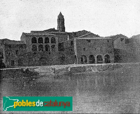 Llardecans - Porxos de la plaça dels Arbres