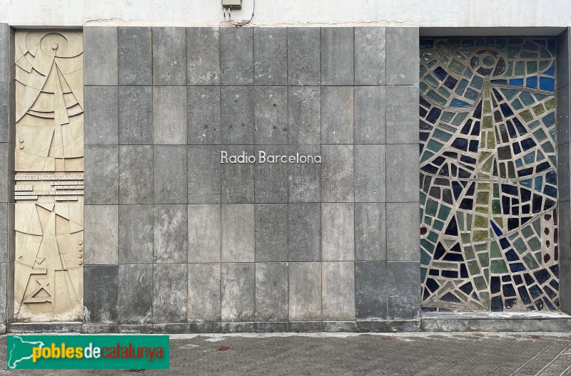 Barcelona - Mural Radio Barcelona
