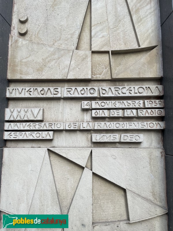 Barcelona - Mural Radio Barcelona