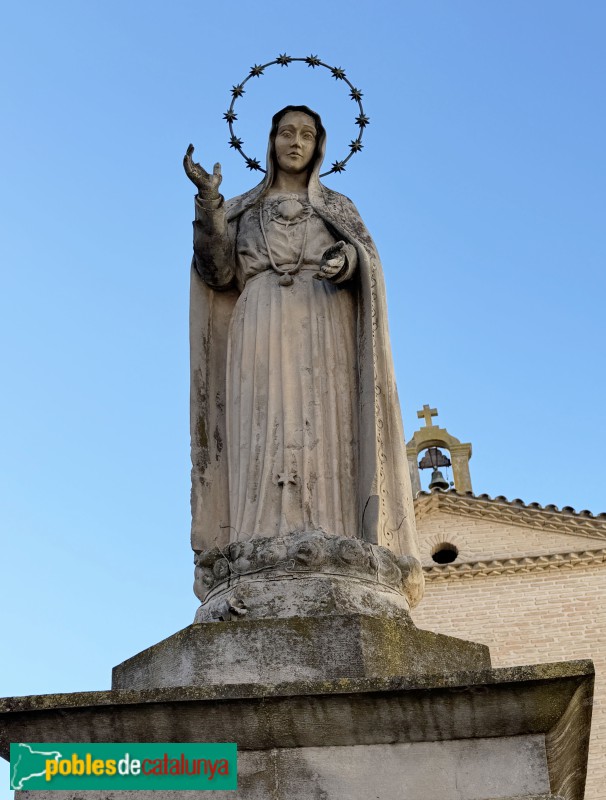Llardecans - Monument al Sagrat Cor de Maria