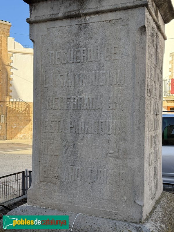 Llardecans - Monument al Sagrat Cor de Maria
