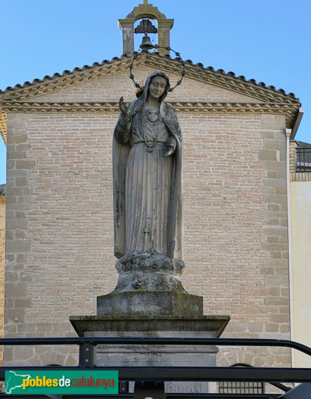 Llardecans - Monument al Sagrat Cor de Maria