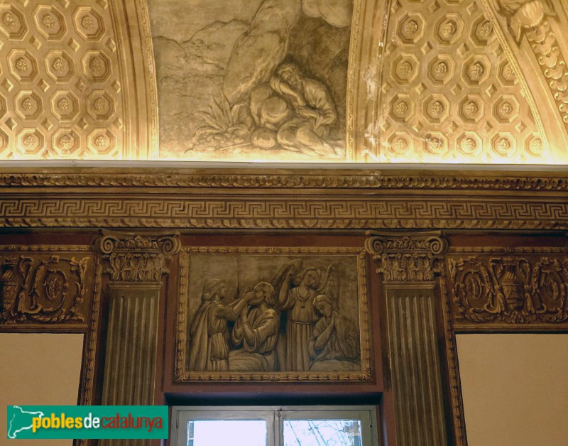 Sant Feliu de Llobregat - Palau Falguera. Sala Àustria