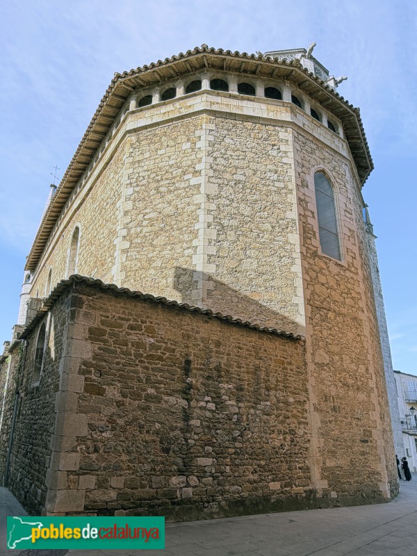 Bordils - Església de Sant Esteve (Foto: Albert Esteves, 2026) Bordils - Església de Sant Esteve