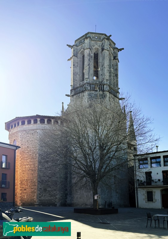 Bordils - Església de Sant Esteve. Campanar (Foto: Albert Esteves, 2026) Bordils - Església de Sant Esteve. Campanar