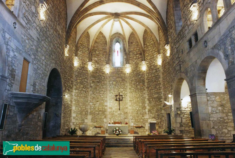 Bordils - Església de Sant Esteve (Foto: <i>Jordi Contijoch -calaix.gencat.cat-</i>, 1995) Bordils - Església de Sant Esteve