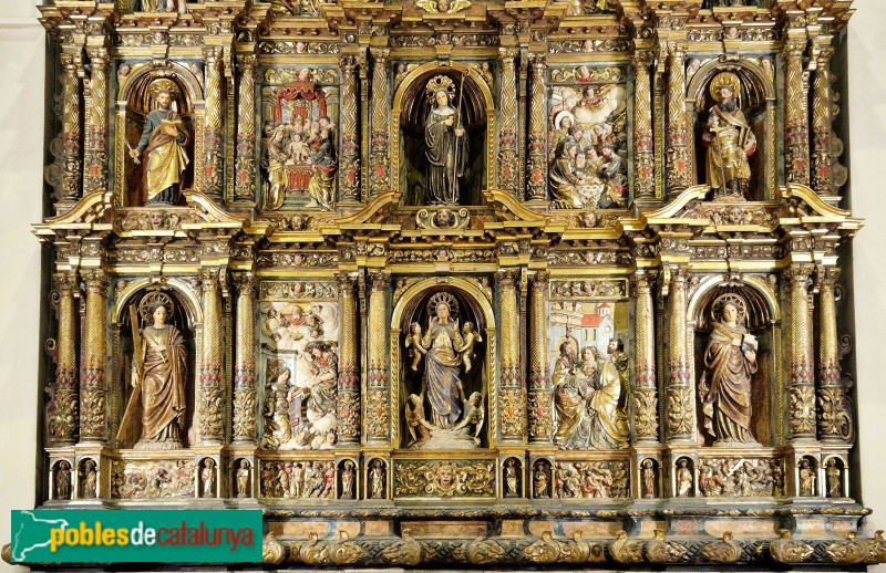 Retaule major de Santa Maria de la Geltrú