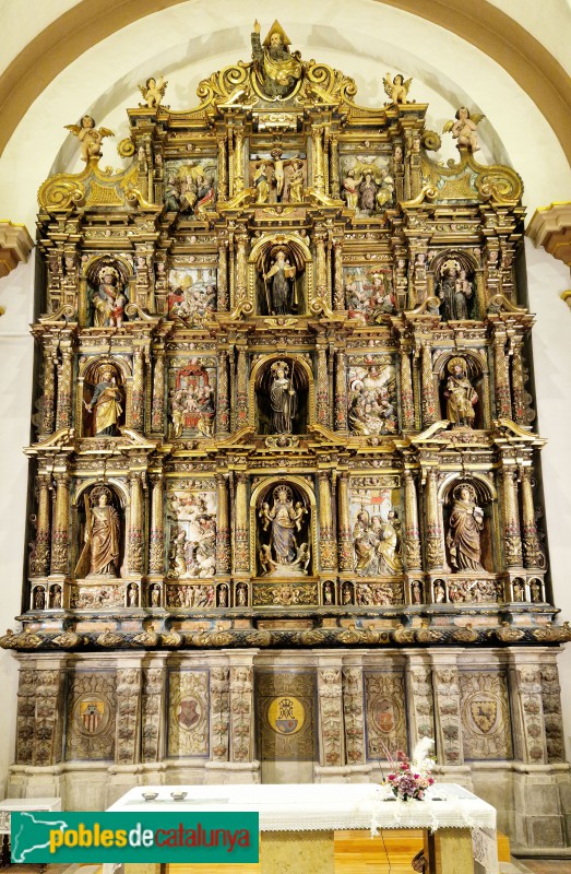 Retaule major de Santa Maria de la Geltrú
