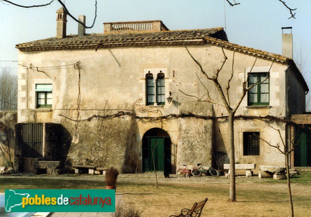 Bordils - Can Baldiret (la Torre) (Foto: Banc de Memòria Digital de Bordils, 2018) Bordils - Can Baldiret (la Torre)