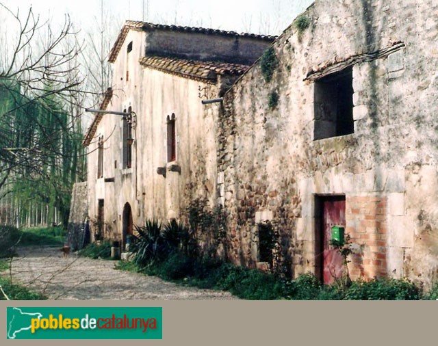 Bordils - Can Masó (Foto: <i>Banc de Memòria Digital de Bordils</i>, 1993) Bordils - Can Masó