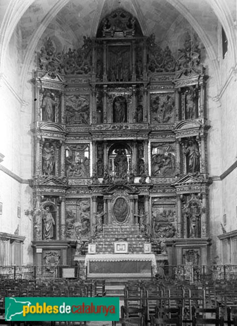 Martorell - Retaule major de l'església de Santa Maria (desaparegut)