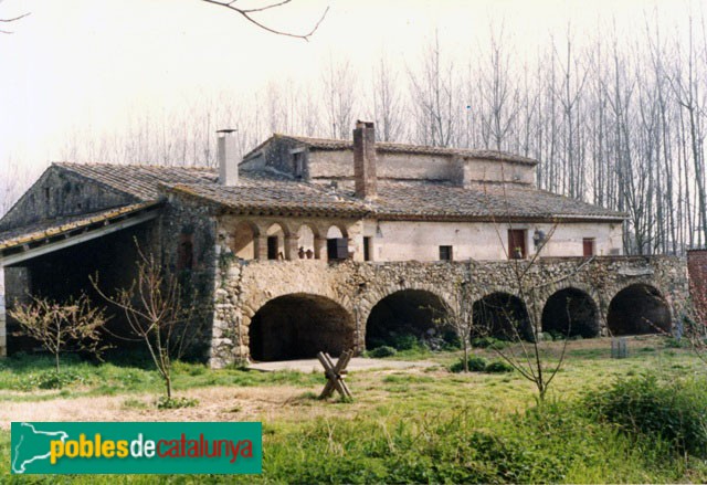 Bordils - Can Masó (Foto: <i>Banc de Memòria Digital de Bordils</i>, 1993) Bordils - Can Masó