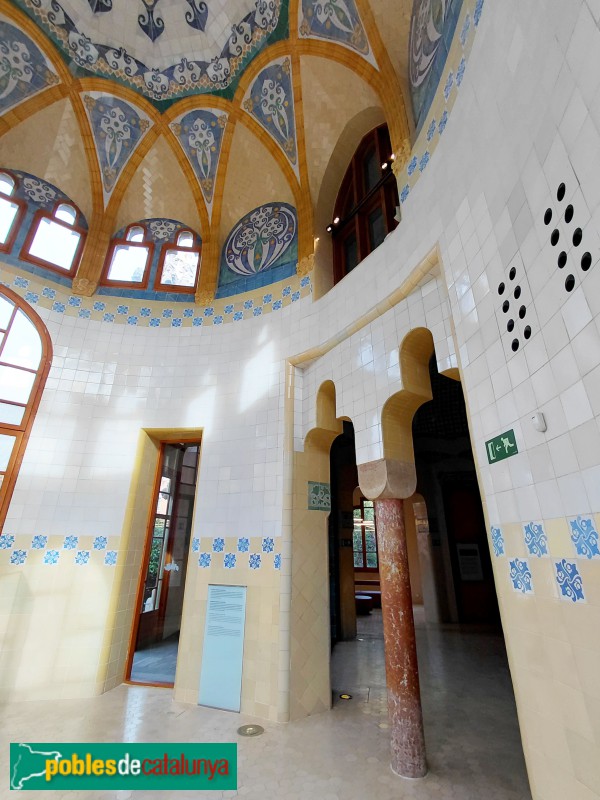 Barcelona - Hospital de la Santa Creu i Sant Pau. Pavelló de Sant Salvador