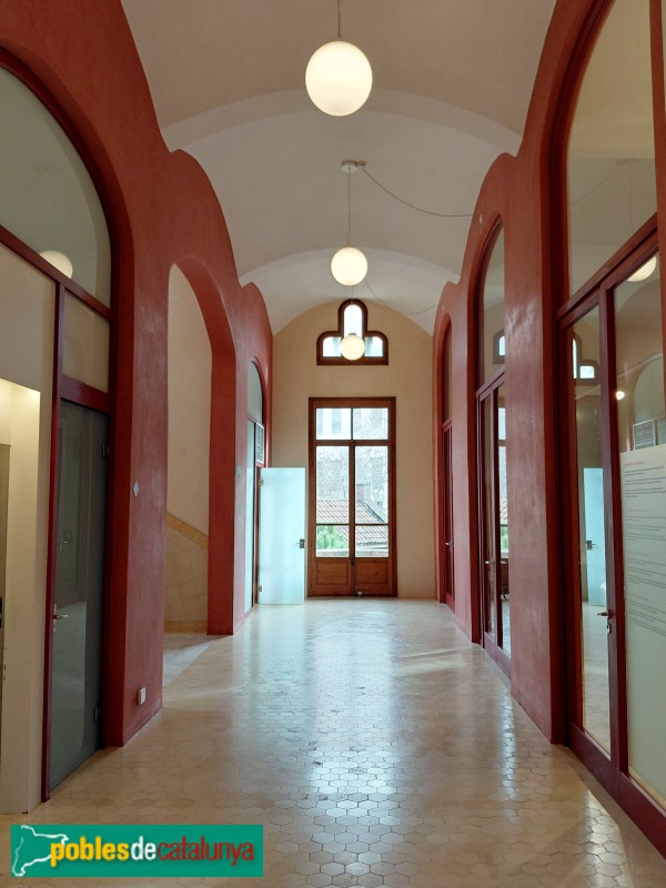 Barcelona - Hospital de la Santa Creu i Sant Pau. Pavelló de Sant Salvador. Antics despatxos mèdics