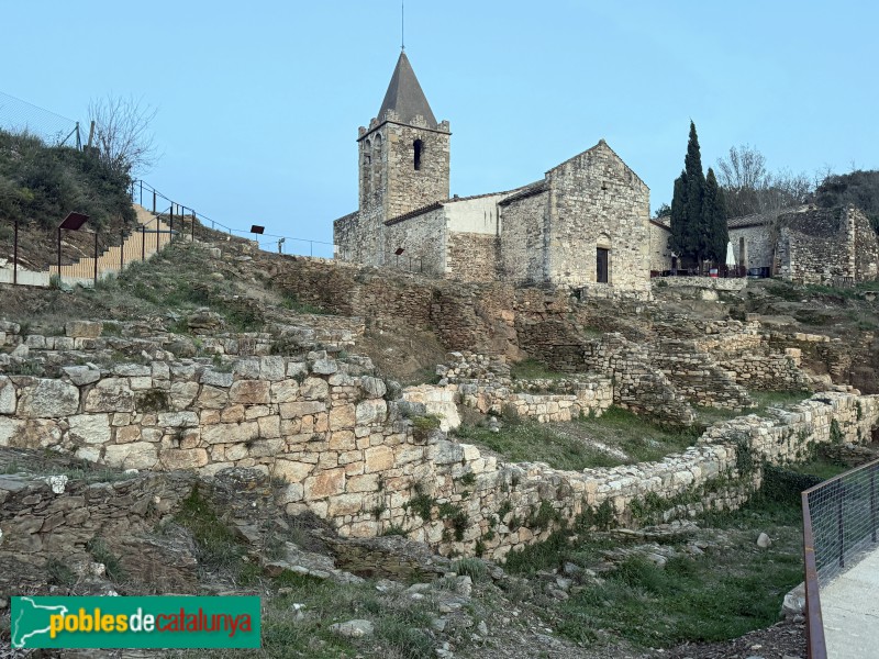Sant Julià de Ramis - Restes d'un poblat altmedieval