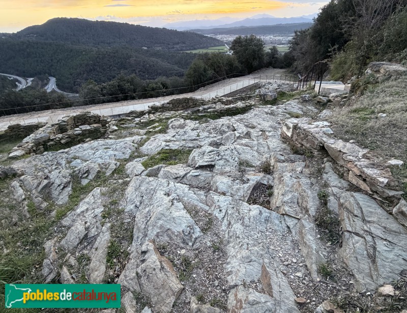 Sant Julià de Ramis - Restes d'un poblat altmedieval