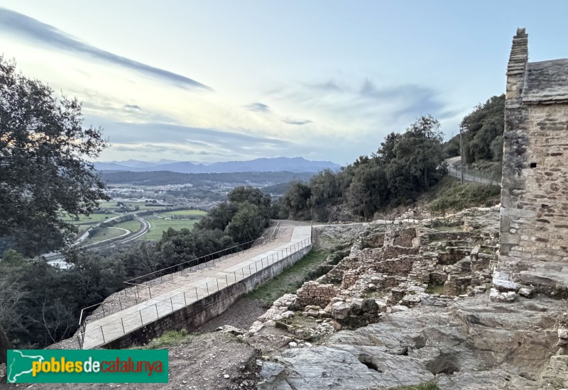 Sant Julià de Ramis - Restes d'un poblat altmedieval