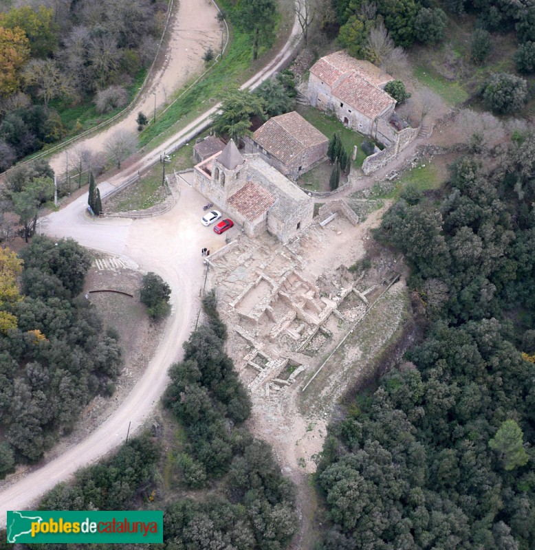 Sant Julià de Ramis - Restes d'un poblat altmedieval