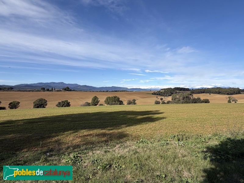 Sant Julià de Ramis - Panoràmica des de Santa Fe de la Serra