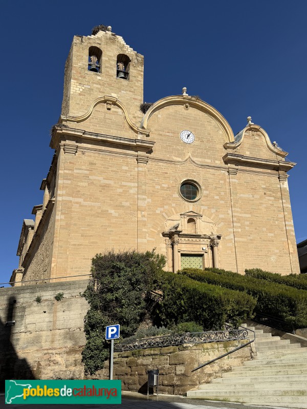 Alcarràs - Església de l'Assumpció de la Verge (Foto: Albert Esteves, 2026) Alcarràs - Església de l'Assumpció de la Verge