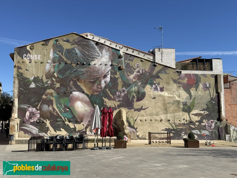 Alcarràs - Mural <i>La Collita</i>