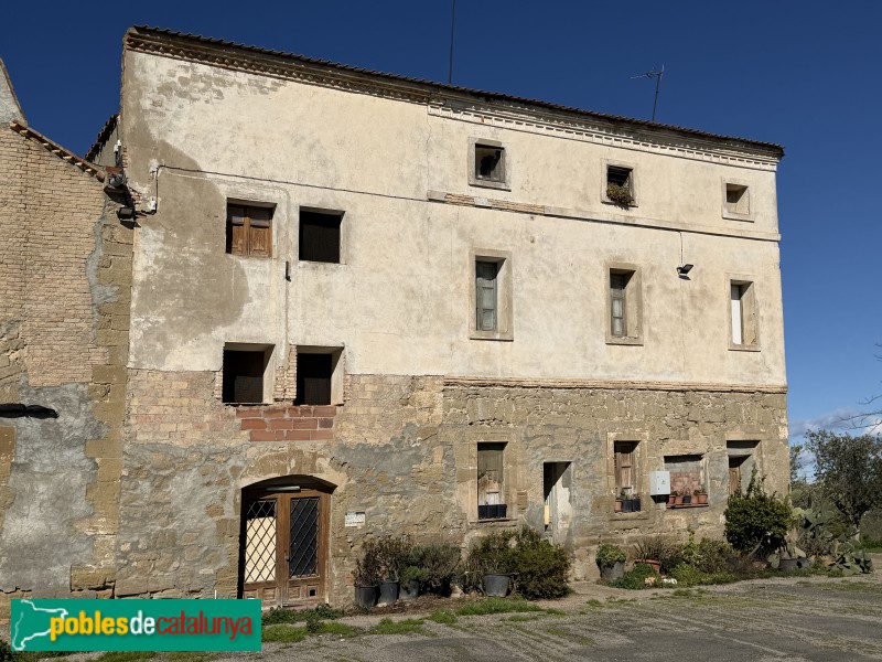 Alcarràs - Casa dels canonges (Montagut) (Foto: Albert Esteves, 2026) Alcarràs - Casa dels canonges (Montagut)