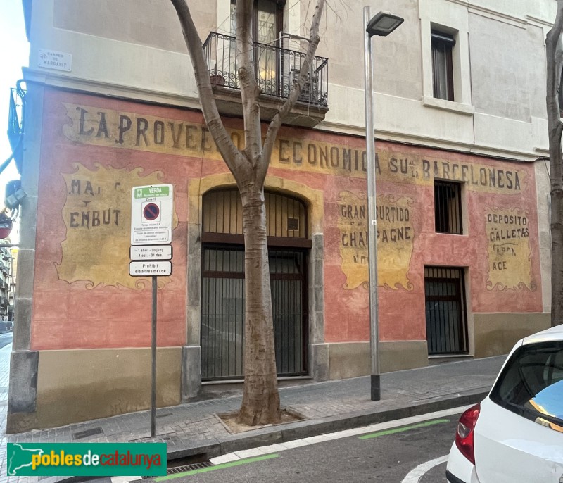 Barcelona - Mural carrer Margarit