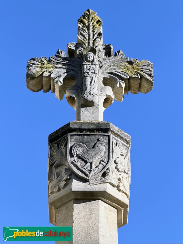 Aitona - Creu de terme (Foto: Albert Esteves, 2026) Aitona - Creu de terme