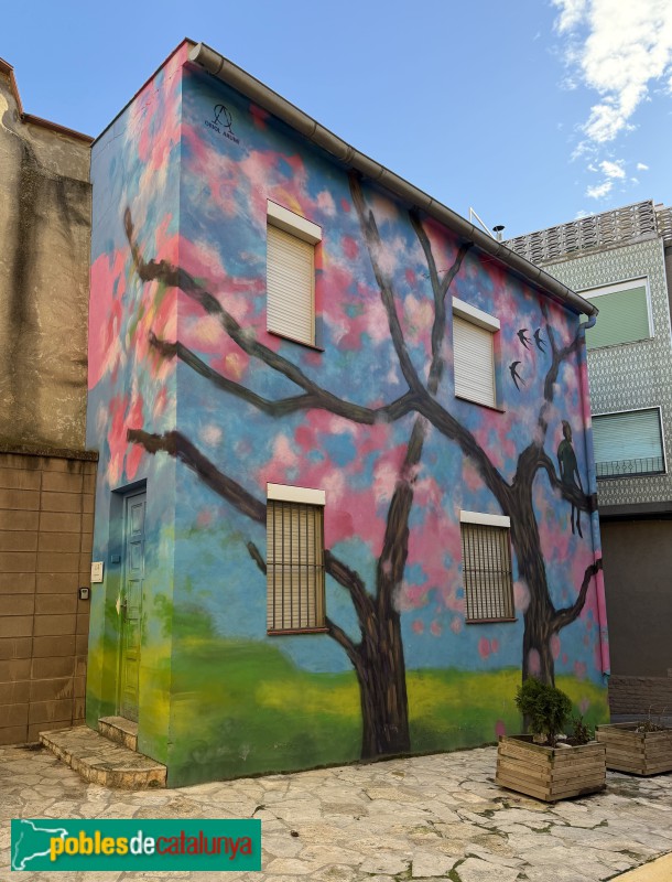 Aitona - Mural de la Casa de l'Arbre