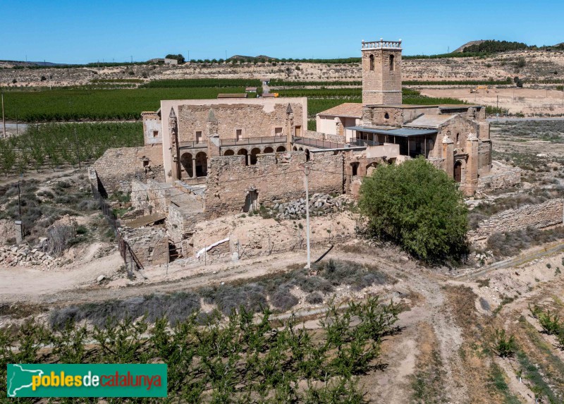 Seròs - Monestir de la M.D. dels Àngels d'Avinganya
