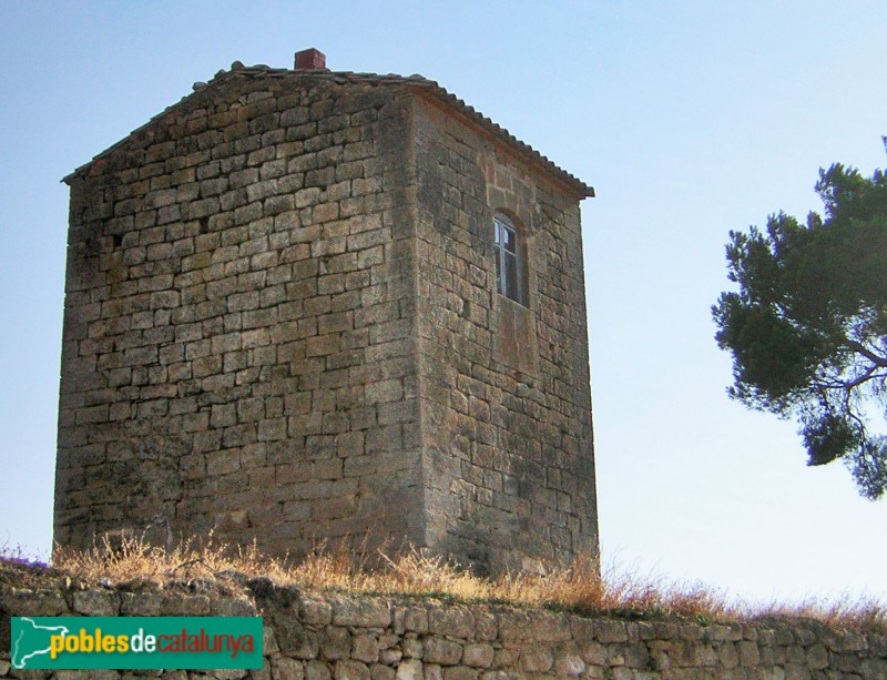 Seròs - Torre d'Escàrrega (Foto: <i>Cos d'Agents Rurals -invarquit.cultura.gencat.cat-</i>, 2014) Seròs - Torre d'Escàrrega