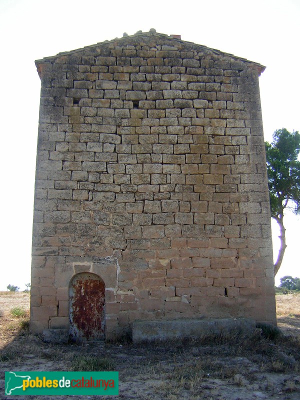 Seròs - Torre d'Escàrrega (Foto: <i>Cos d'Agents Rurals -invarquit.cultura.gencat.cat-</i>, 2014) Seròs - Torre d'Escàrrega