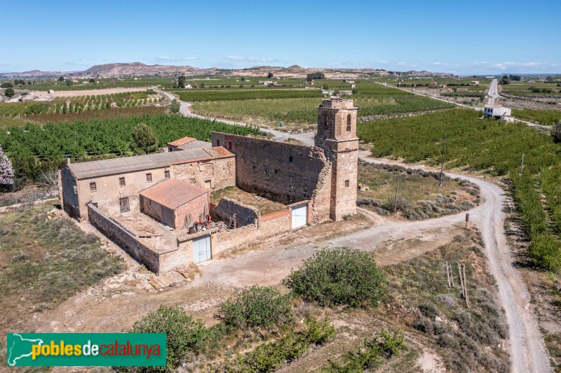 Massalcoreig - Monestir de Santa Maria d'Escarp (Foto: Francesc Vidal-Barraquer, 2023) Massalcoreig - Monestir de Santa Maria d'Escarp