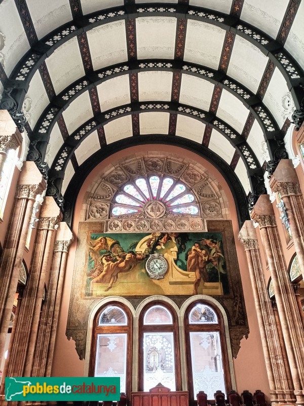 Barcelona - Palau de Justícia. Saló de Passos Perduts