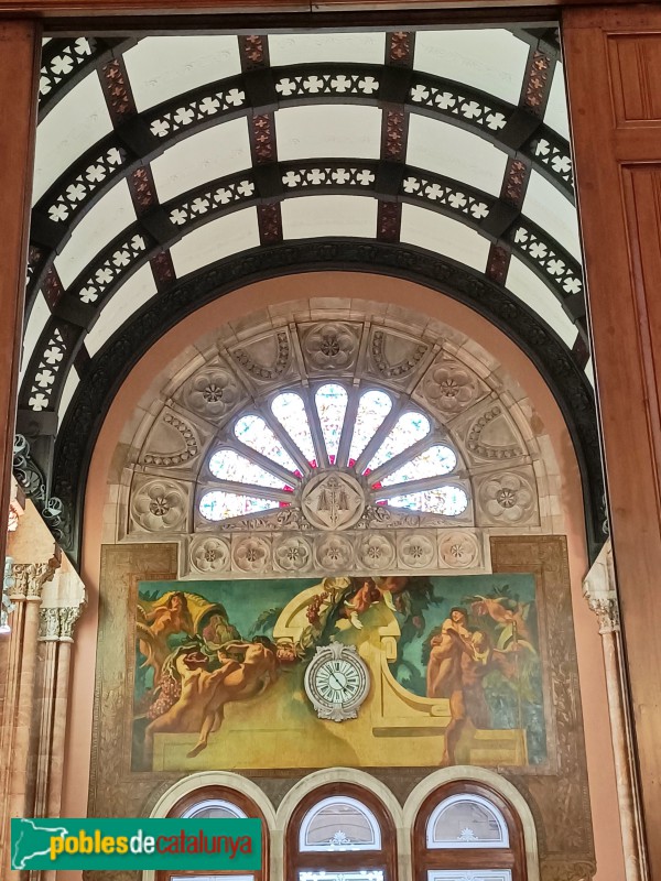 Barcelona - Palau de Justícia. Saló de Passos Perduts