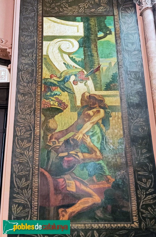 Barcelona - Palau de Justícia. Saló de Passos Perduts