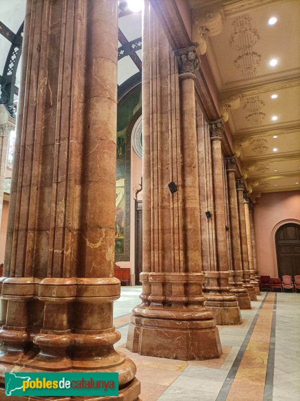 Barcelona - Palau de Justícia. Saló de Passos Perduts