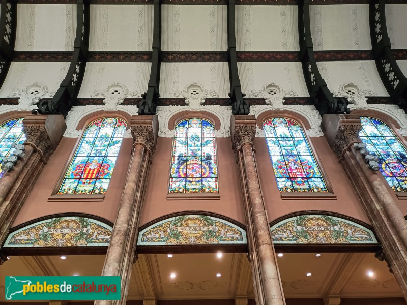 Barcelona - Palau de Justícia. Saló de Passos Perduts